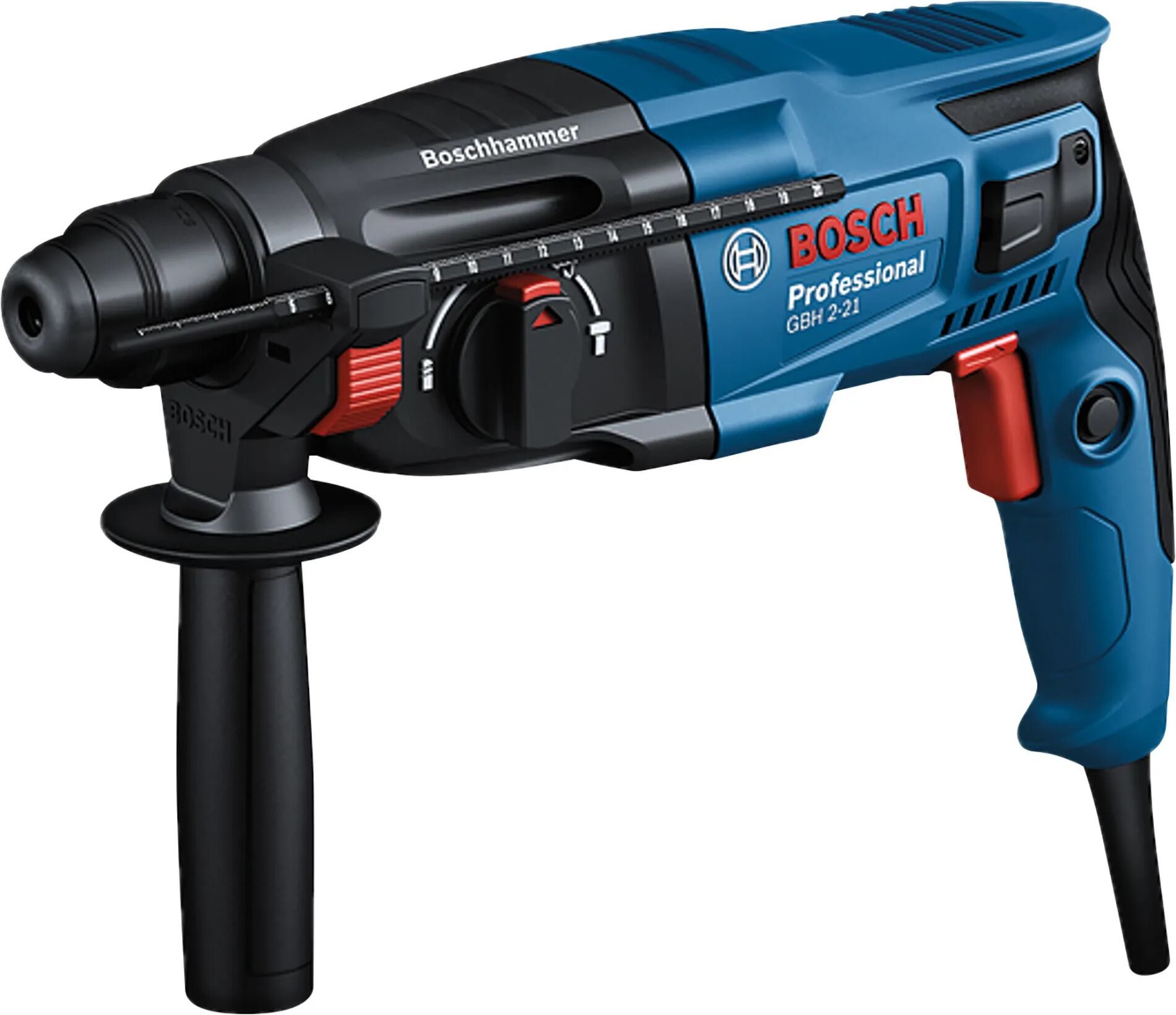 bosch tassellatore  720 w 2j gbh 2-21 sds plus professional  0-4800  colpi/min peso 2,3 kg