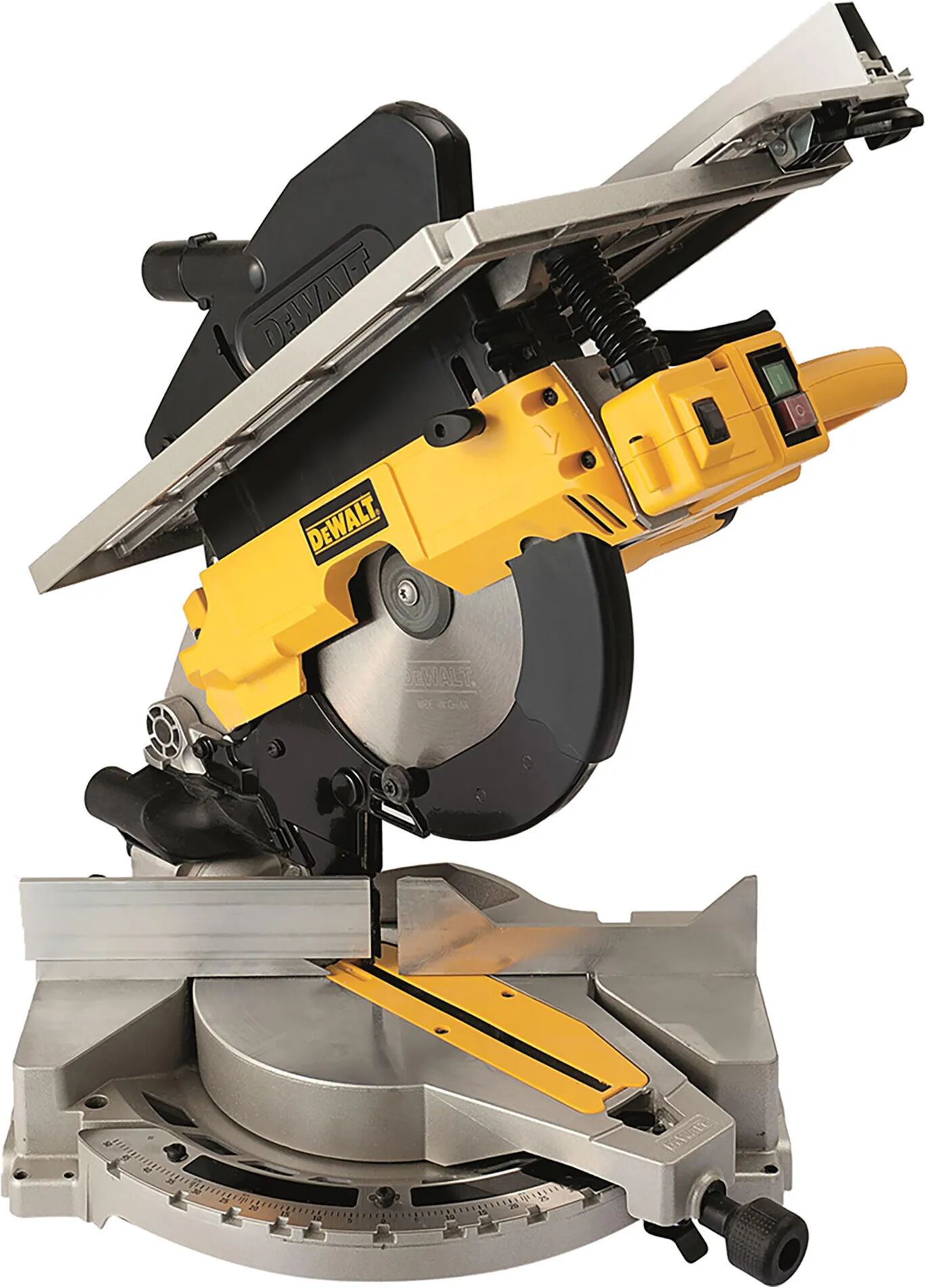 dewalt troncatrice  1600 w d27113-qs con pianetto 305 mm con lama 6 denti peso 19,5 kg