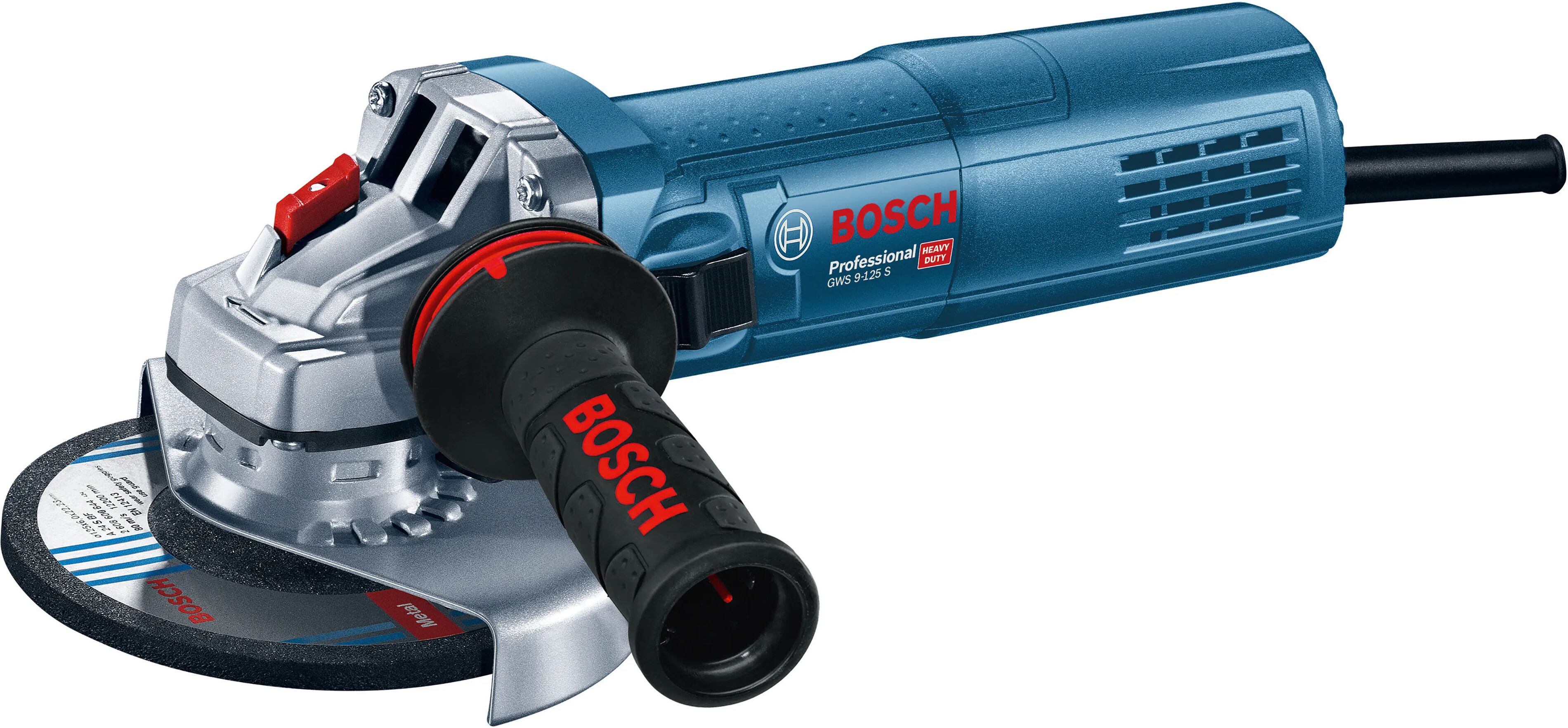 bosch smerigliatrice  125 mm 900 w gws 9-125 regolazione di velocita'