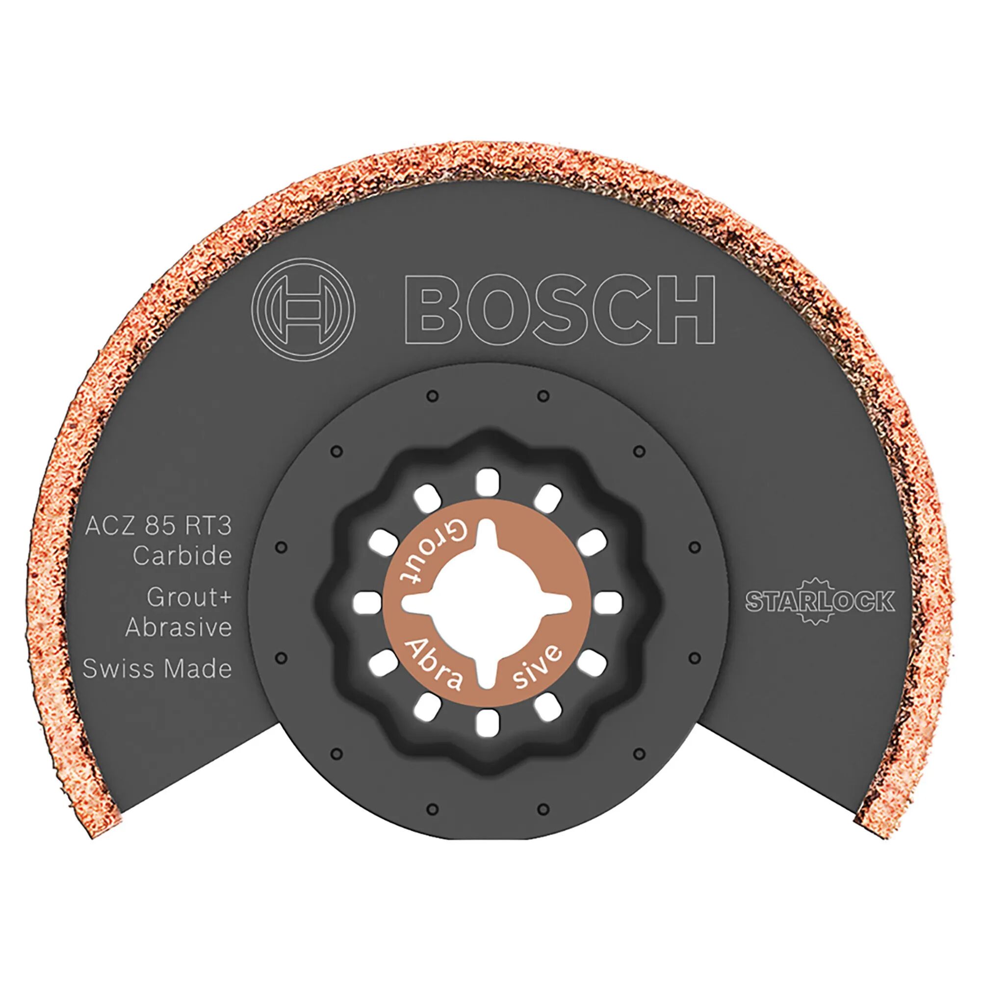 bosch lama multifunzione  Ø 85 mm carbide per rimozione malta e colle piastrelle grana 30