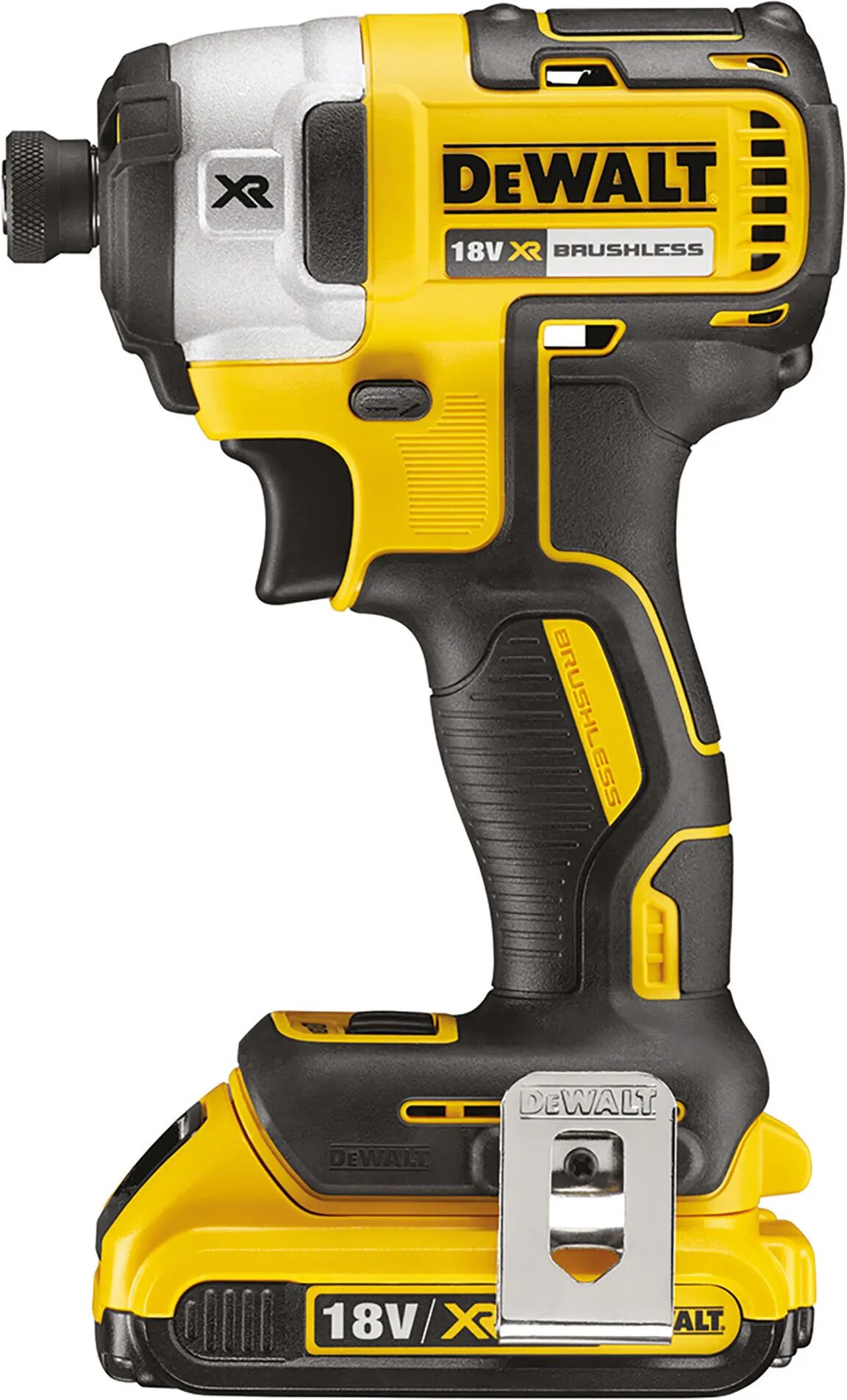 dewalt trapano avvitatore impulsi  18 v brushless dcf887d2-qw 2 batterie 2 ah peso 1,3 kg