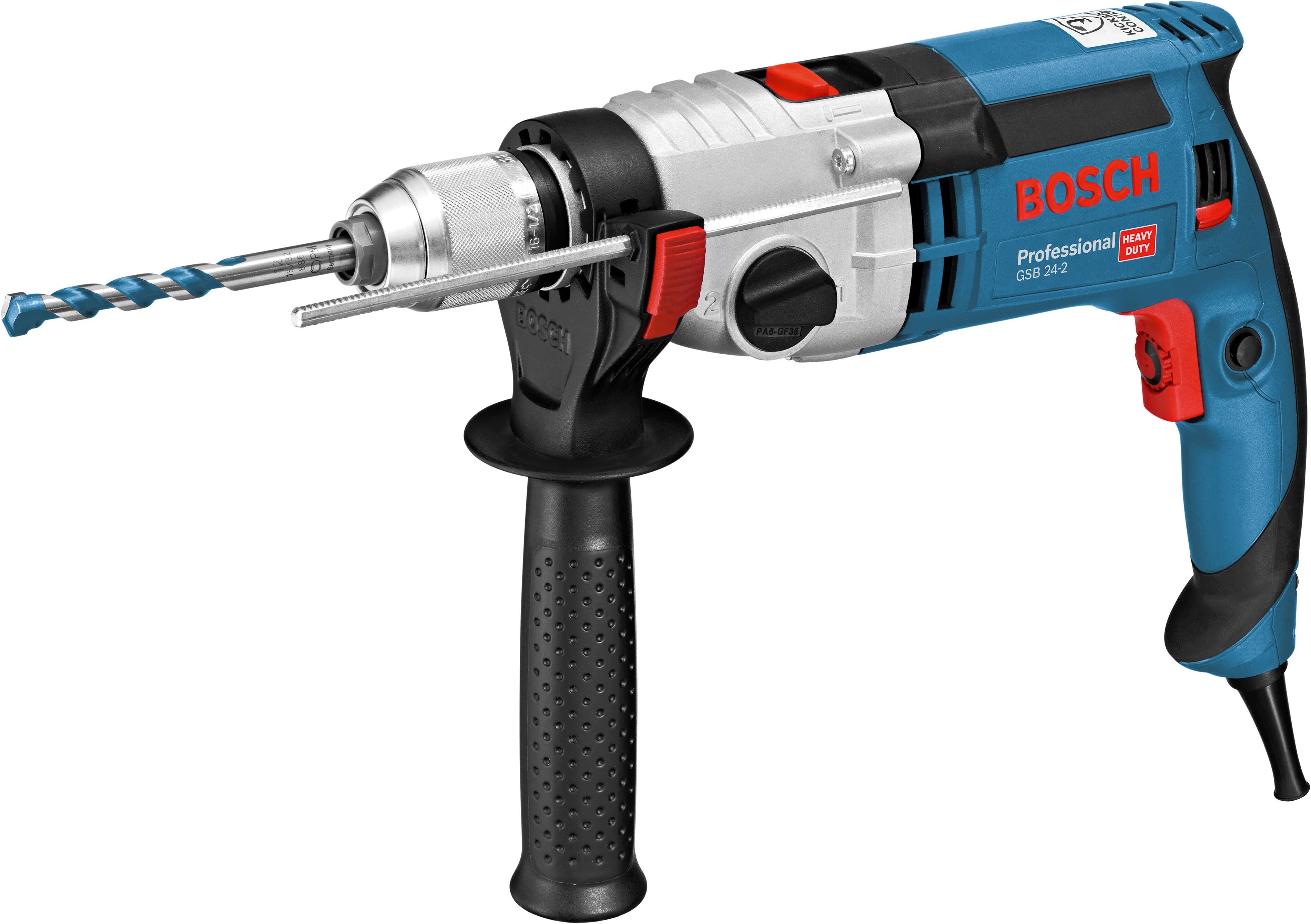 bosch trapano  1100 w gsb 24-2 professional 0-900/3000 giri/min peso 2,9 kg