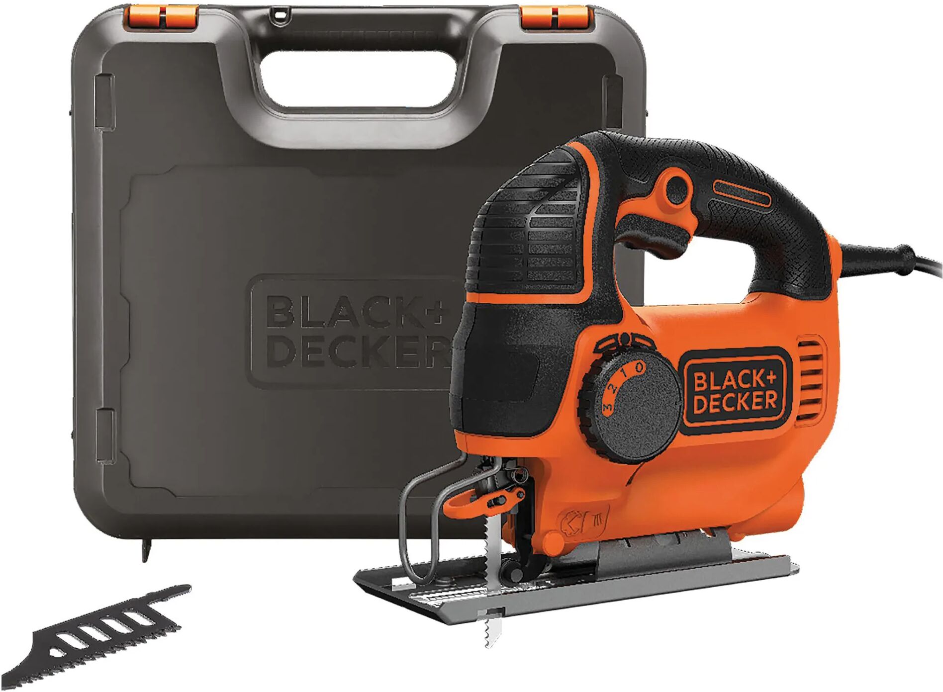 black & decker seghetto alternativo b&d 620 w ks901pek- qs lama ad attacco rapido 0-3000 giri/min