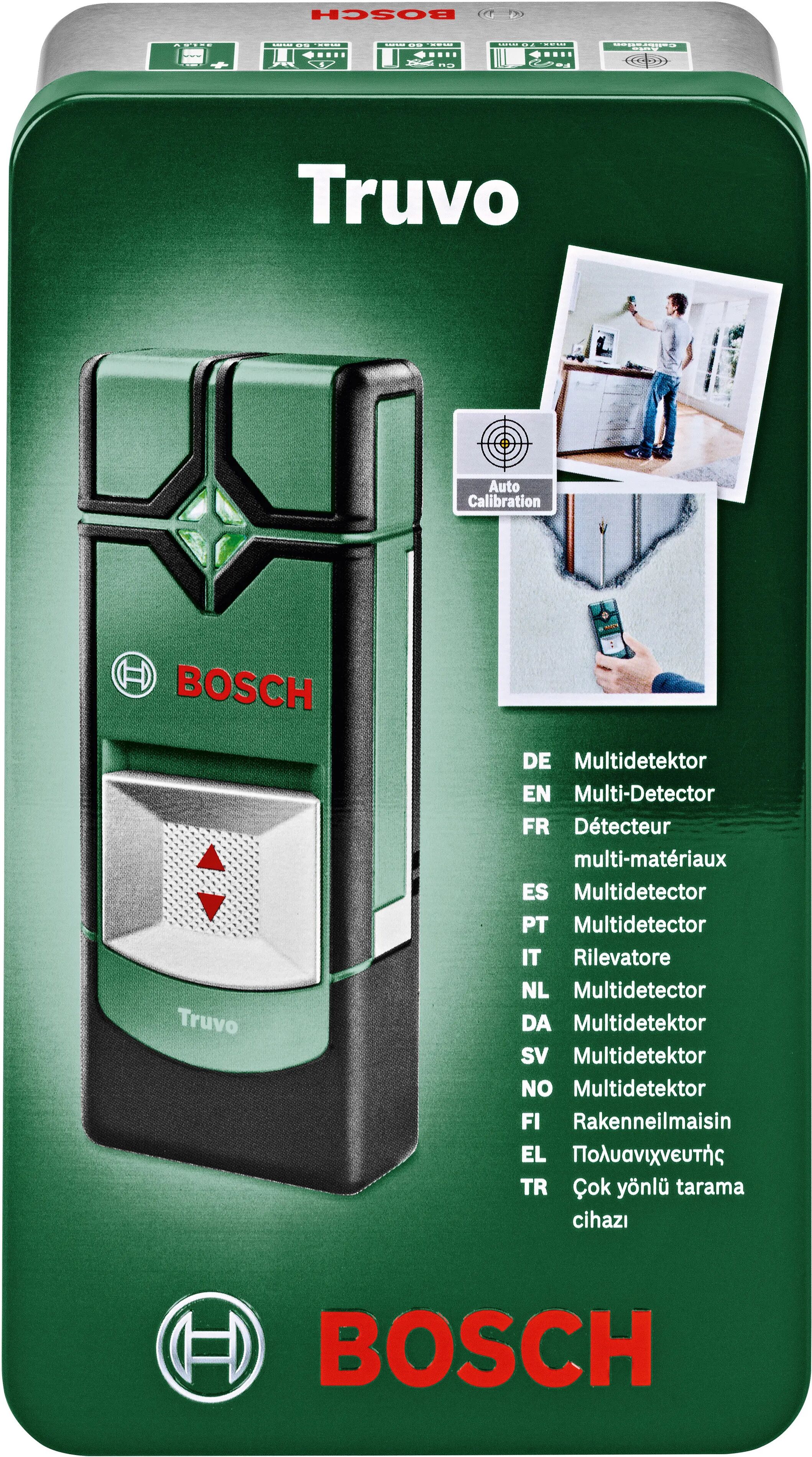 bosch rilevatore  truvo metallo e cavi fino 70 mm e cavi elettrici max 12 cm