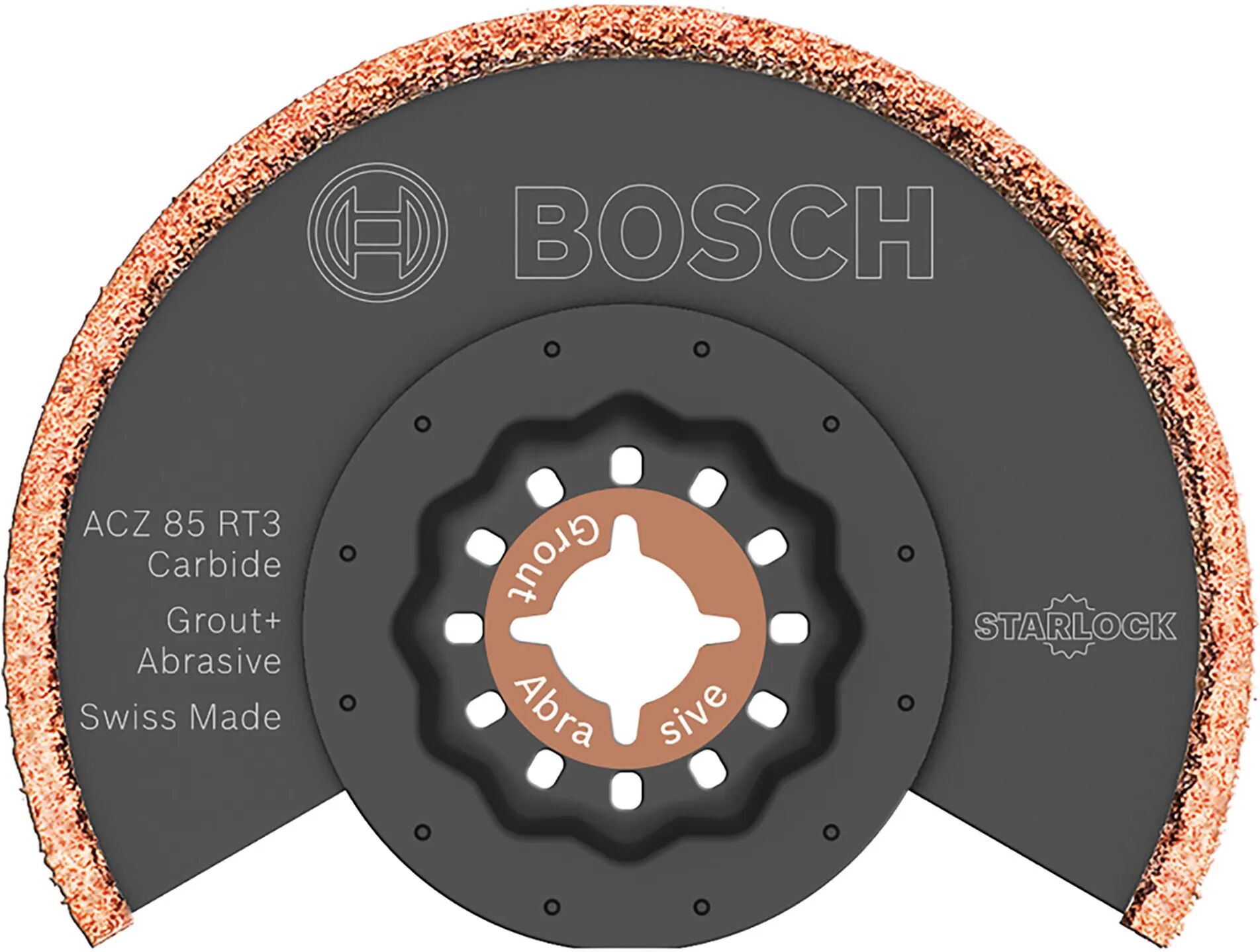 Bosch LAMA MULTIFUNZIONE  Ø 85 mm CARBIDE PER RIMOZIONE MALTA E COLLE PIASTRELLE GRANA 30