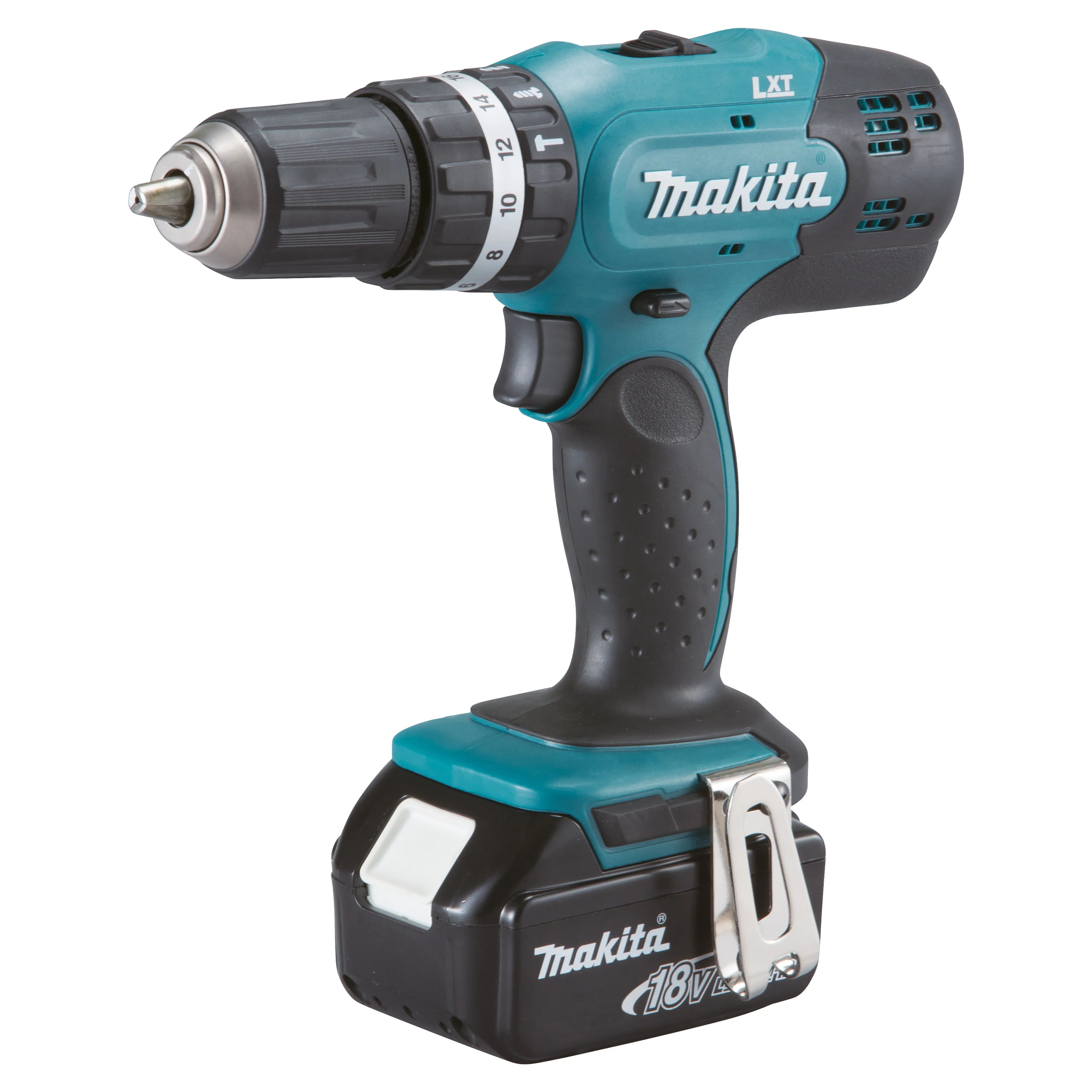 Makita TRAPANO BATTENTE 18 V  DHP453RFE BATTERIA LITIO 3,0 Ah PESO 1,9 kg