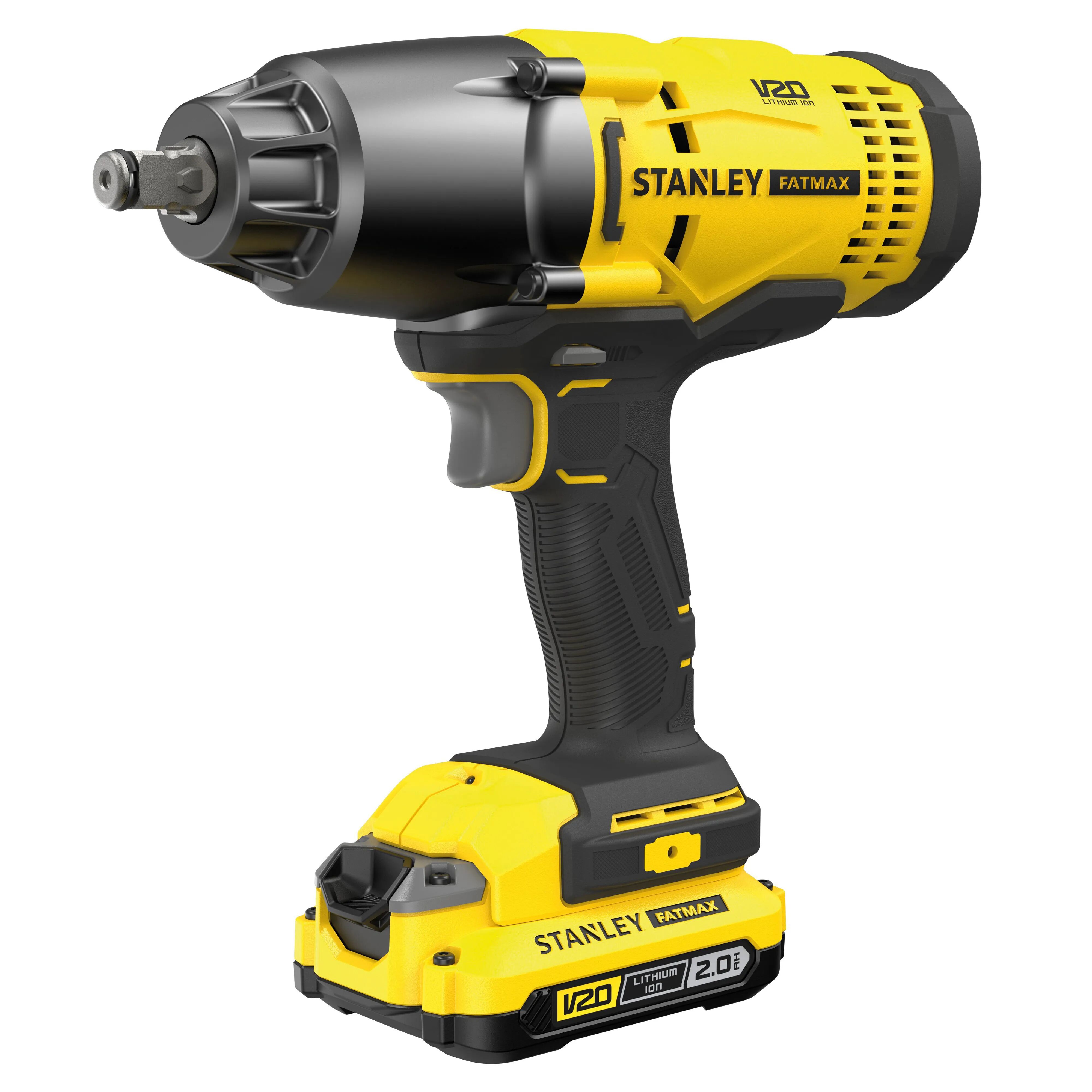 Stanley TRAPANO AVVITATORE IMPULSI FAT MAX 18 V SFMCF900D1S-QW 1/2" 470 Nm BATTERIA 2 Ah