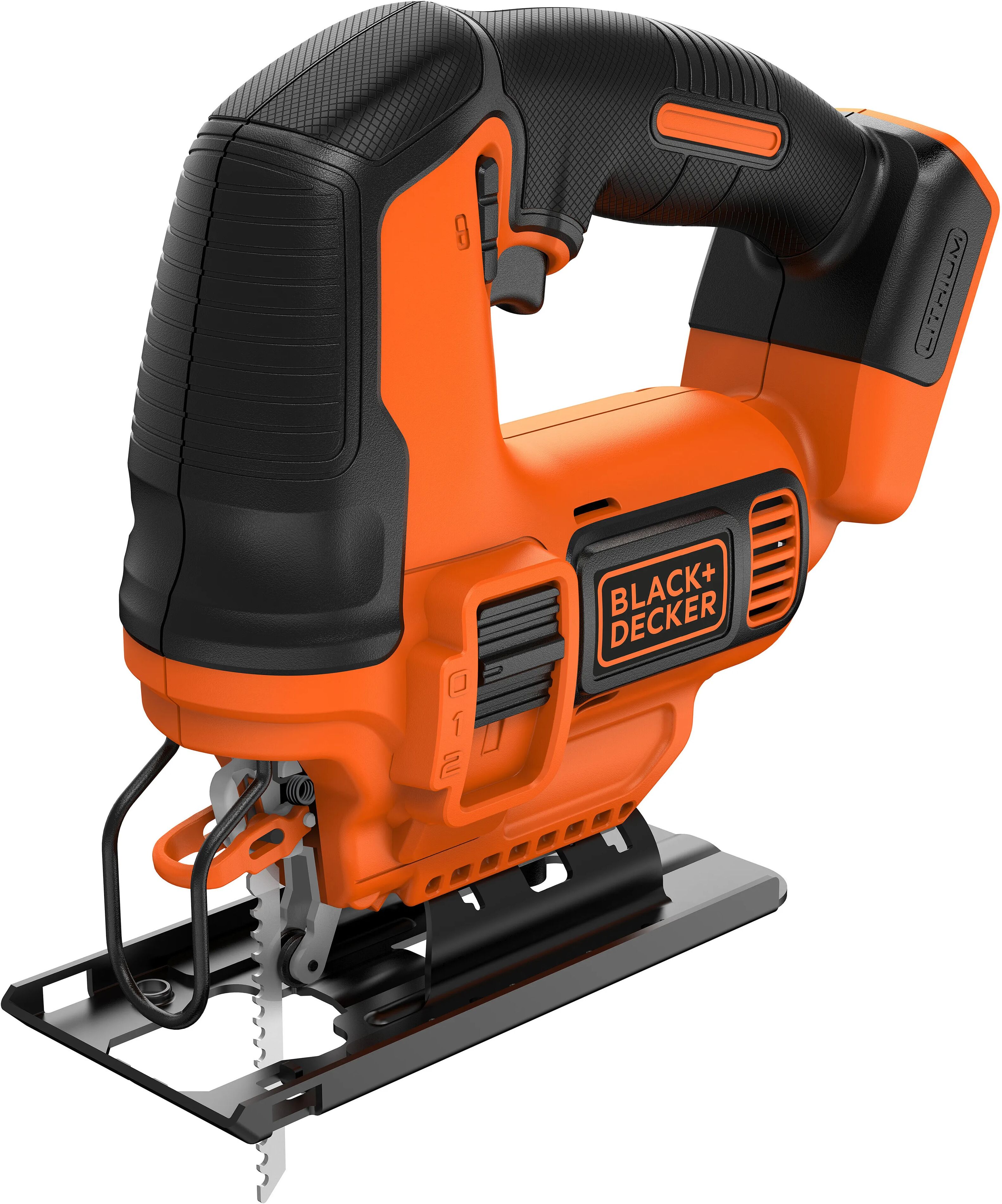 Black & Decker SEGHETTO ALTERNATIVO B&D 18V BDCJS18N-XJ A BATTERIA LITIO CORPO MACCHINA IN VALIGETTA