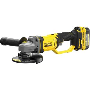 Stanley SMERIGLIATRICE FATMAX 125 mm SFMCG400M2K 18 V 2 BATTERIE 4 Ah Stanley SMERIGLIATRICE FATMAX 125 mm SFMCG400M2K 18 V 2 BATTERIE 4 Ah