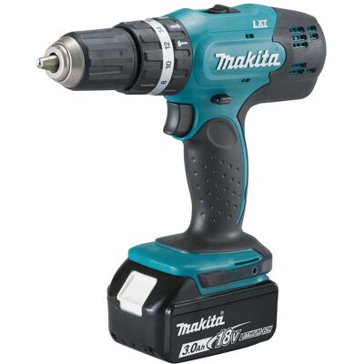 Makita TRAPANO BATTENTE 18 V DHP453RFJ 2 BATTERIE LITIO 3,0 Ah PESO 1,4 kg Makita TRAPANO BATTENTE 18 V DHP453RFJ 2 BATTERIE LITIO 3,0 Ah PESO 1,4 kg