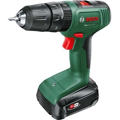 Bosch TRAPANO BATTENTE 18 V EASYIMPACT 18V-40 2 BATTERIE LITIO 2Ah COPPIA 40 Nm PESO 1,4 kg Bosch TRAPANO BATTENTE 18 V EASYIMPACT 18V-40 2 BATTERIE LITIO 2Ah COPPIA 40 Nm PESO 1,4 kg