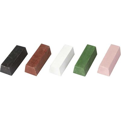 FERVI - S169 - 5 Paste - Set di lucidatura metalli FERVI - S169 - 5 Paste - Set di lucidatura metalli