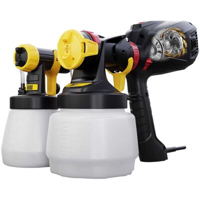 Wagner PISTOLA A SPRUZZO W575 FLEXIOHVLP 2 SERBATOI 1300 ml E 800 ml PER MURO LEGNO METALLO Wagner PISTOLA A SPRUZZO W575 FLEXIOHVLP 2 SERBATOI 1300 ml E 800 ml PER MURO LEGNO METALLO