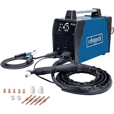 Scheppach PLASMA PLC40SE TAGLIO MAX 8 mm CON ACCESSORI CORRENTE 15-40 A SENZA COMPRESSORE Scheppach PLASMA PLC40SE TAGLIO MAX 8 mm CON ACCESSORI CORRENTE 15-40 A SENZA COMPRESSORE