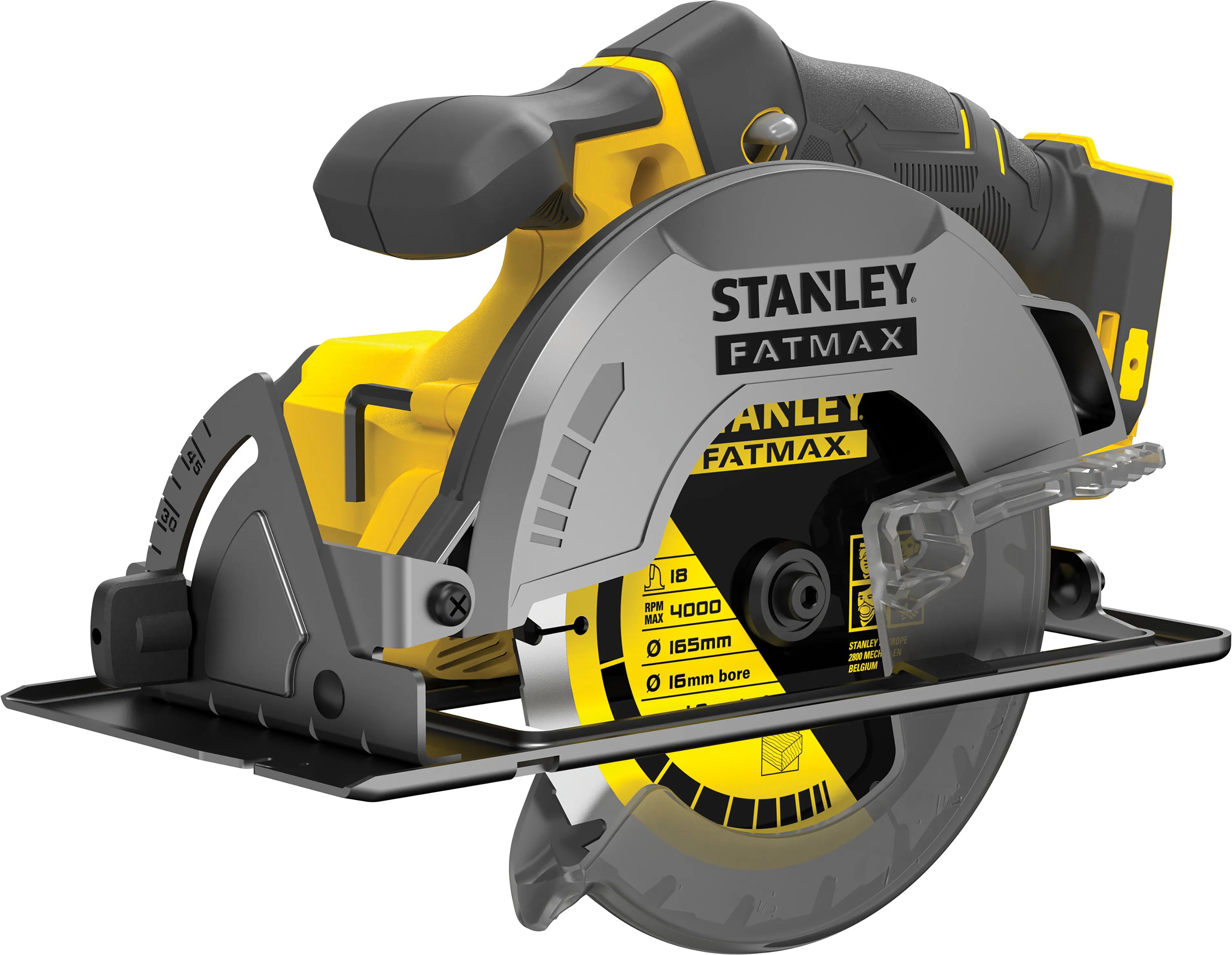 Stanley SEGA CIRCOLARE FAT MAX 18 V A BATTERIA V20 LITIO CORPO MACCHINA