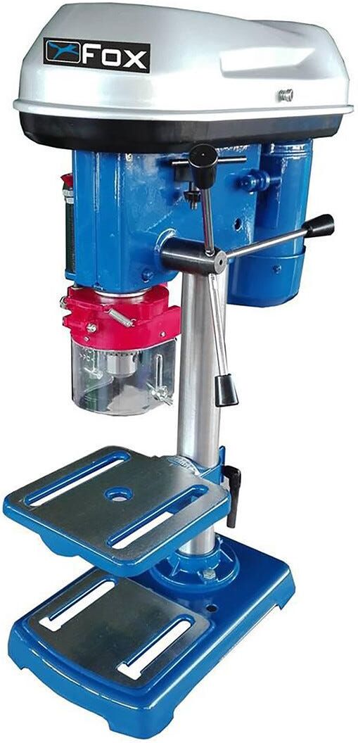 FOX Trapano A Colonna Da Banco  350 W Foratura Mandrino Ø 1,5-13 Mm Corsa Mandrino 50 Mm FOX Trapano A Colonna Da Banco  350 W Foratura Mandrino Ø 1,5-13 Mm Corsa Mandrino 50 Mm