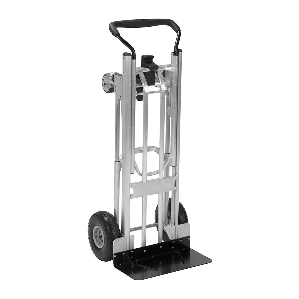 tecnomat carrello multiposizione in alluminio portata da 250 kg a 450 kg 122x46,5x50 cm