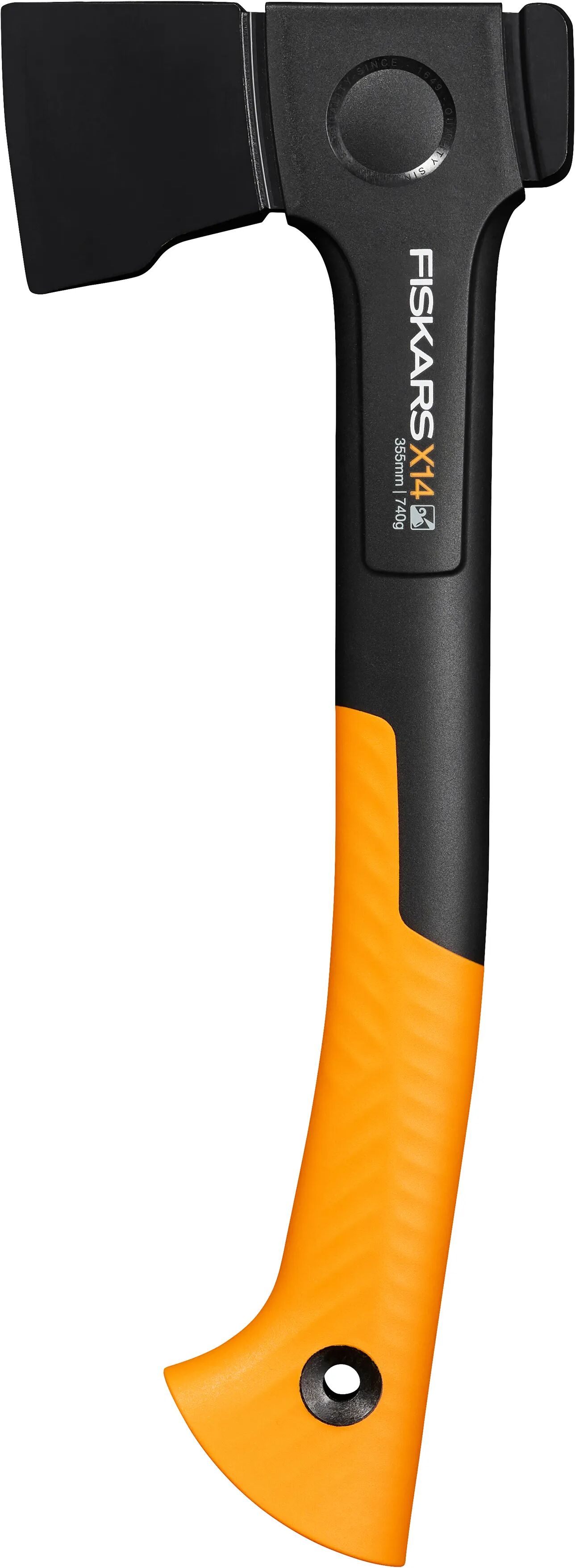 fiskars accetta  x14 800 g manico in bicomponente