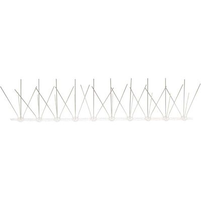 Roofy DISSUASORI PER VOLATILI RIGIDO POLICARBONATO 40 PUNTE 50 cm Roofy DISSUASORI PER VOLATILI RIGIDO POLICARBONATO 40 PUNTE 50 cm