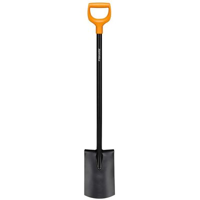 Fiskars VANGA PUNTA QUADRA SOLID 1940 g 29x18 cm CON MANICO h 117 Fiskars VANGA PUNTA QUADRA SOLID 1940 g 29x18 cm CON MANICO h 117