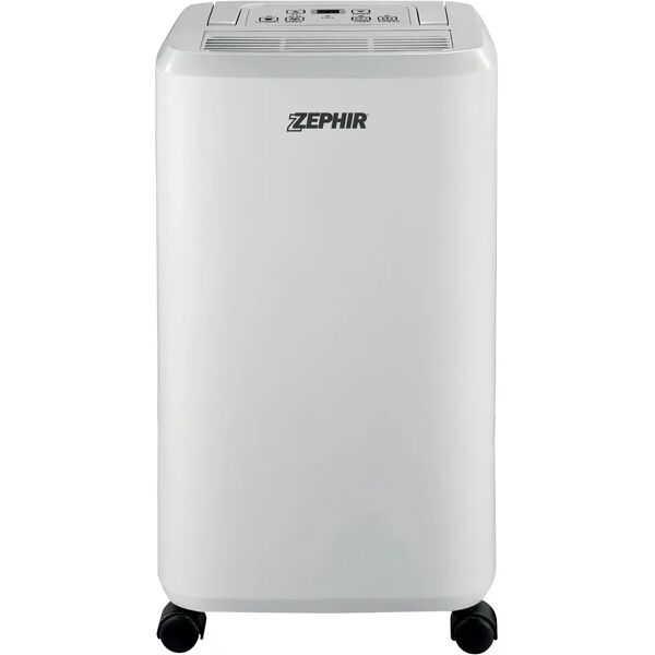 tecnomat deumidificatore zephir zdp20 20l/24h tanica 5 l con allarme stop pieno timer 24h