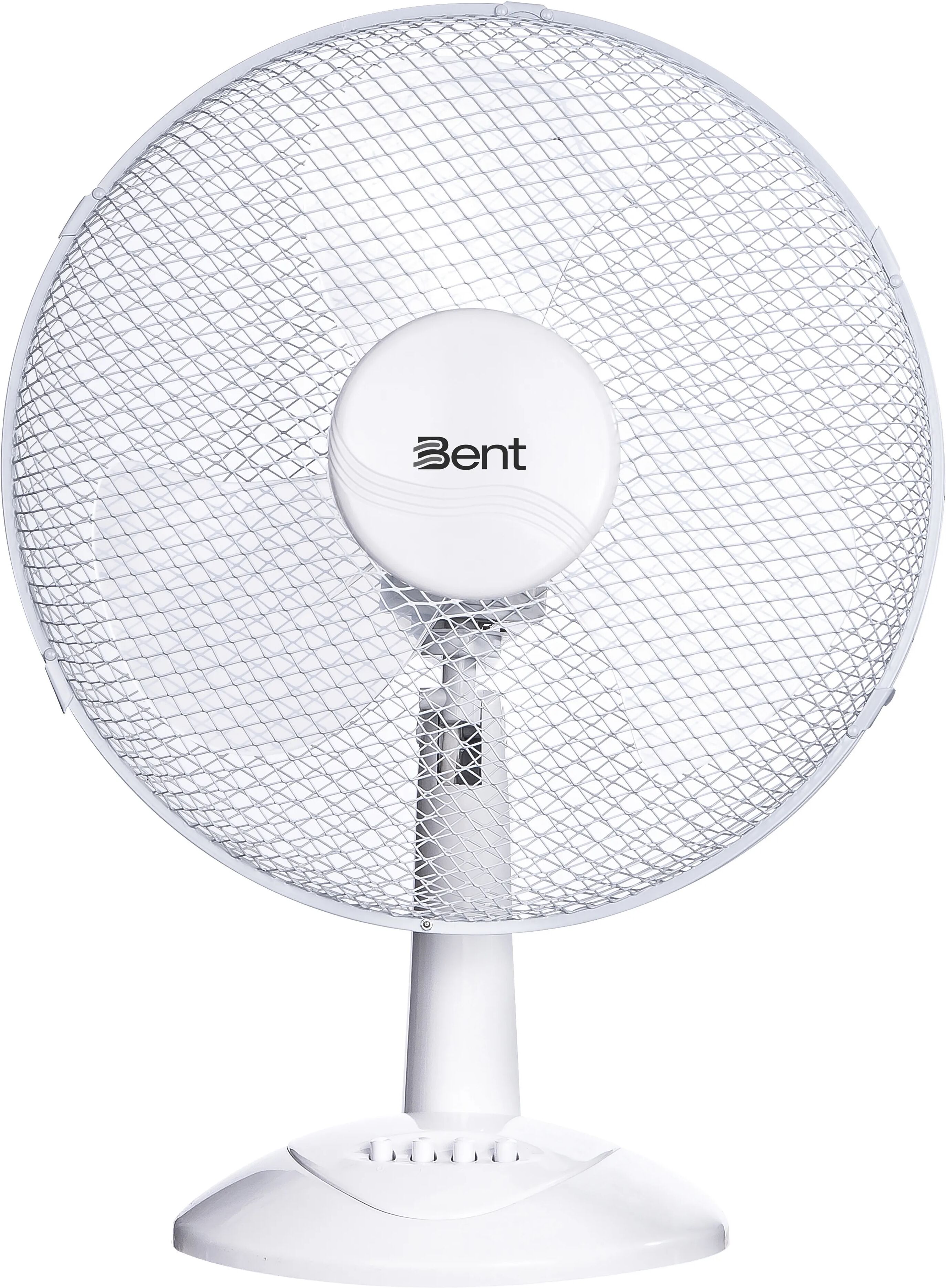 tecnomat ventilatore da tavolo bent con pala Ø 40 cm colore bianco 3 velocita'