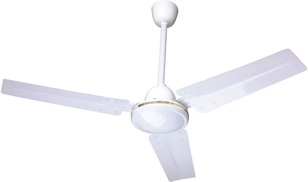 tecnomat ventilatore da soffitto industriale Ø 122 cm 3 pale in metallo comando a muro 5 velocita'