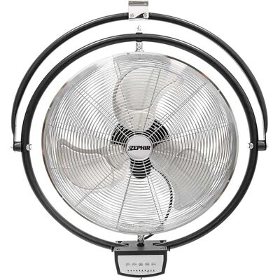 Zephir VENTILATORE DA MURO ZVI50CM Ø50 cm IN METALLO CROMATO CAVO LUNGO 2 m Zephir VENTILATORE DA MURO ZVI50CM Ø50 cm IN METALLO CROMATO CAVO LUNGO 2 m