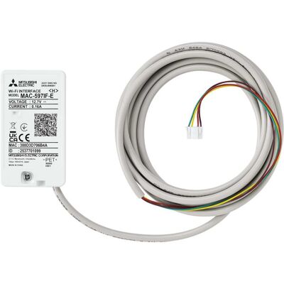Tecnomat MODULO ADATTATORE WIFI MITSUBISH MAC-I 597IF-E PER CLIMA SERIE DW/ HR APP MELCLOUD IOS/ANDROID Tecnomat MODULO ADATTATORE WIFI MITSUBISH MAC-I 597IF-E PER CLIMA SERIE DW/ HR APP MELCLOUD IOS/ANDROID