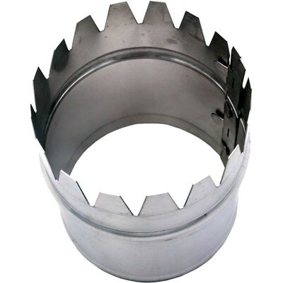 Tecnogas COLLARE IN ALLUMINIO PER PLENUM E TUBO FLESSIBILE D. 100 mm Tecnogas COLLARE IN ALLUMINIO PER PLENUM E TUBO FLESSIBILE D. 100 mm