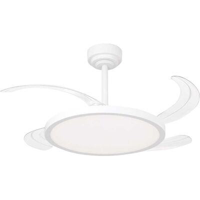 Zephir PLAFONIERA LED CON VENTILATORE ZVP4 40W DA 3000K A 5000K CON TELECOMANDO Ø 49 cm Zephir PLAFONIERA LED CON VENTILATORE ZVP4 40W DA 3000K A 5000K CON TELECOMANDO Ø 49 cm