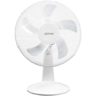 Zephir VENTILATORE DA TAVOLO PBI405 PALA Ø40 cm 3 VELOCITA' COLORE BIANCO Zephir VENTILATORE DA TAVOLO PBI405 PALA Ø40 cm 3 VELOCITA' COLORE BIANCO