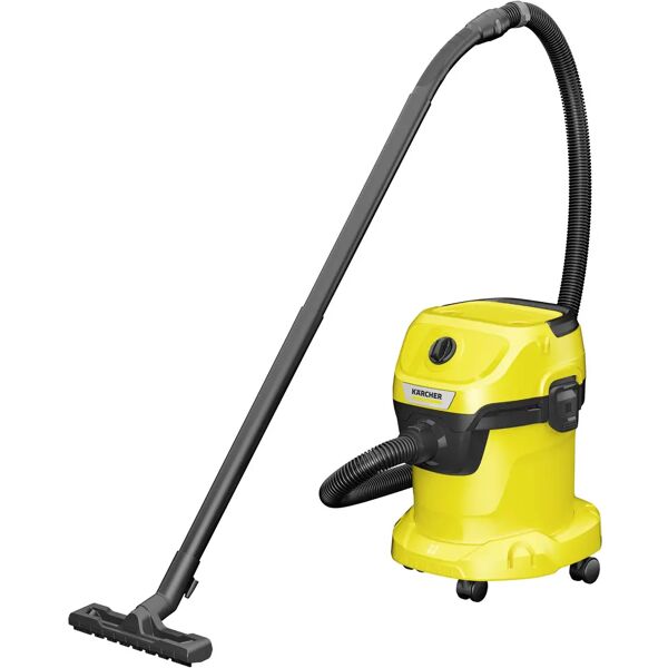 karcher bidone aspiratutto 15 l  wd 3 v- 15/40/20 1000 w potenza  aspirata 180 aw