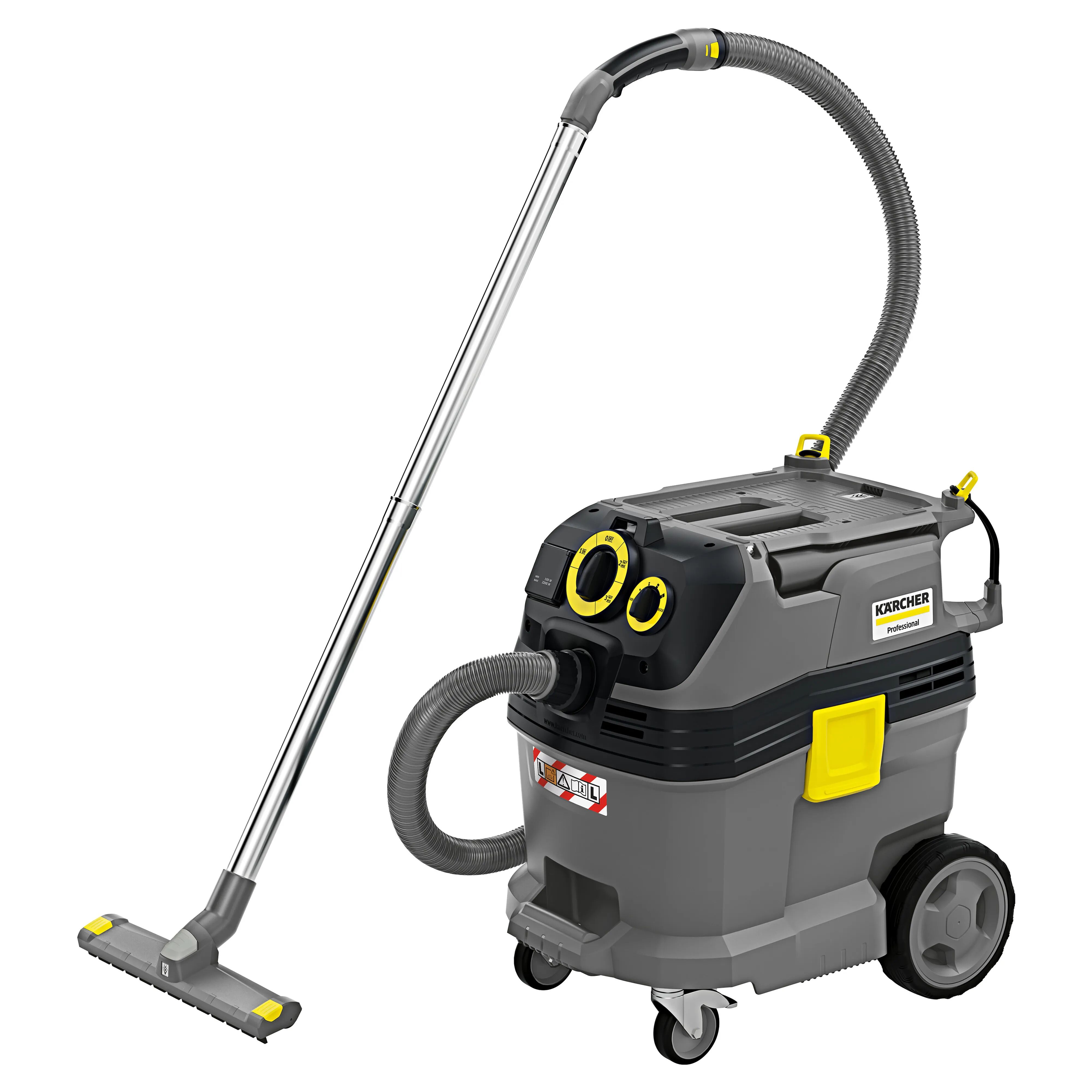 karcher bidone aspiratutto 30 l  1380w nt 30/1 tact te scuotifiltro e presa elettroutensile