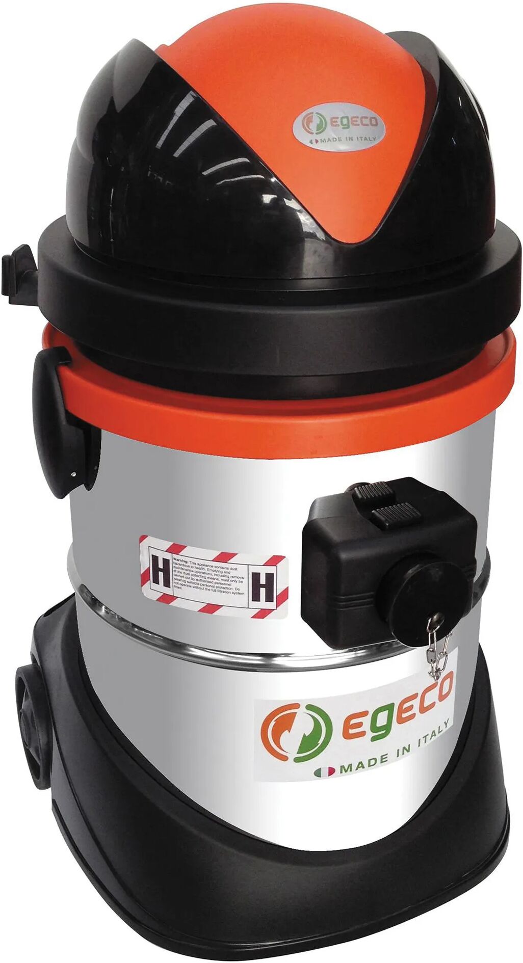 egeco bidone aspiratutto 30 l  1400 w elwi110e30hbri filtro h  h presa elettroutensile