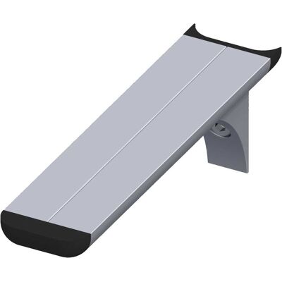 Alfer Aluminium REGGIMENSOLA COAXIS ALLUMINIO NATURALE 20 cm Alfer Aluminium REGGIMENSOLA COAXIS ALLUMINIO NATURALE 20 cm