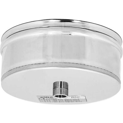 Tappo Condensa Inox Monoparete - Cappuccio tubo Tappo Condensa Inox Monoparete - Cappuccio tubo