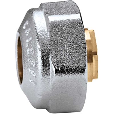 Tecnomat ADATTATORE CALEFFI TUBO RAME Ø 14 mm 447014 CROMO Tecnomat ADATTATORE CALEFFI TUBO RAME Ø 14 mm 447014 CROMO