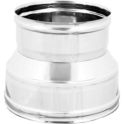 Tecnomat - Raccordo Inox Monoparete Ø130 F Tecnomat - Raccordo Inox Monoparete Ø130 F