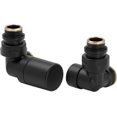 Poletti - First Poletti 1/2'' - Nero Opaco - Angolo SX - Thermostatic valve Poletti - First Poletti 1/2'' - Nero Opaco - Angolo SX - Thermostatic valve