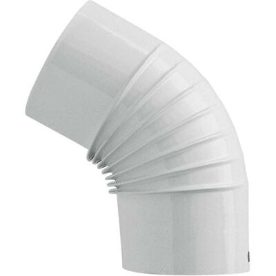 SAVE - Gomito 45° Fumi - Ø120 - Bianco SAVE - Gomito 45° Fumi - Ø120 - Bianco
