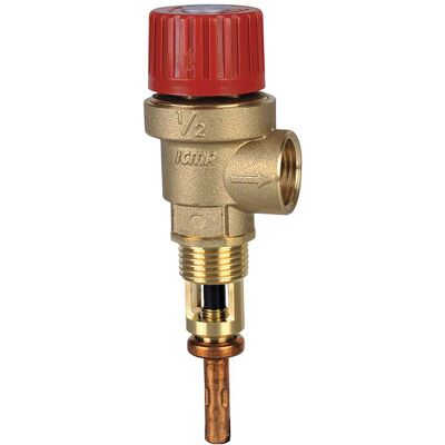 FERRARI SRL - Válvula diaframma sicurezza temperatura/pressione - 1/2'' - 100°C - 6 bar FERRARI SRL - Válvula diaframma sicurezza temperatura/pressione - 1/2'' - 100°C - 6 bar