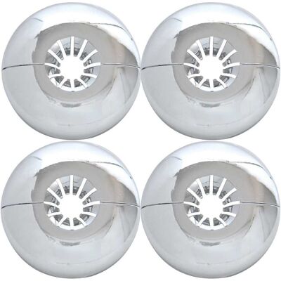 Tecnomat ROSETTA RADIATORI LUX ABS CROMO FORO Ø 10 - 16 mm 4 PZ Tecnomat ROSETTA RADIATORI LUX ABS CROMO FORO Ø 10 - 16 mm 4 PZ