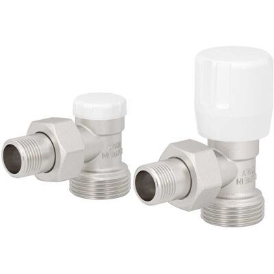 Poletti KIT VALVOLA E DETENTORE 3/8" A SQUADRA KV111 ATTACCO 3/4" EUROKONO TUBO PEX/RAME Poletti KIT VALVOLA E DETENTORE 3/8" A SQUADRA KV111 ATTACCO 3/4" EUROKONO TUBO PEX/RAME