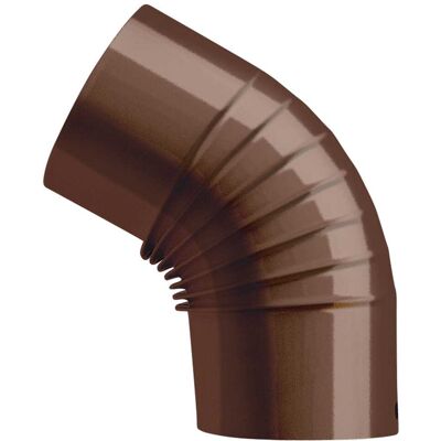 Tecnomat - Gomito 45° - Ø100 - Marrone - Curva Tecnomat - Gomito 45° - Ø100 - Marrone - Curva