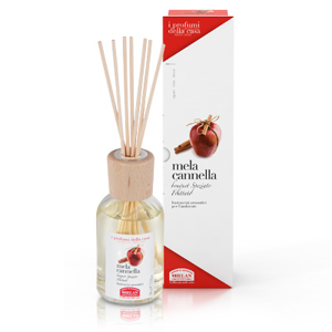 Helan I PROFUMI DELLA CASA - Bastoncini Aromatici - Mela Cannella 100 ml