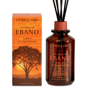 L'Erbolario Fragranza per Legni Profumati Accordo di Ebano 200 ml