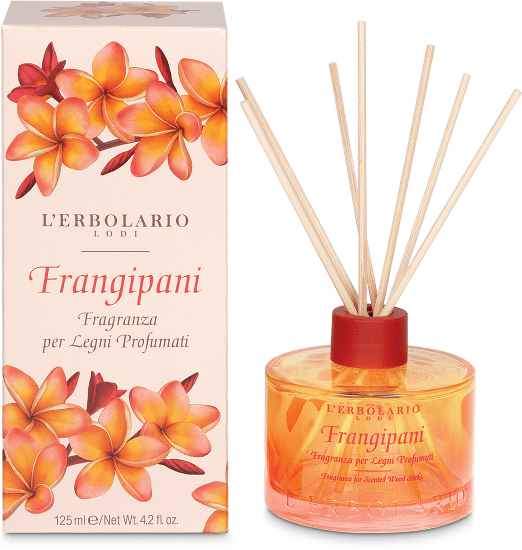 L'Erbolario Fragranza per Legni Profumati Frangipani 125 ml