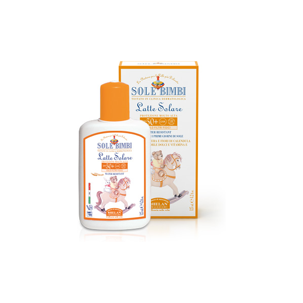 helan sole bimbi latte solare spf50+ 125 ml