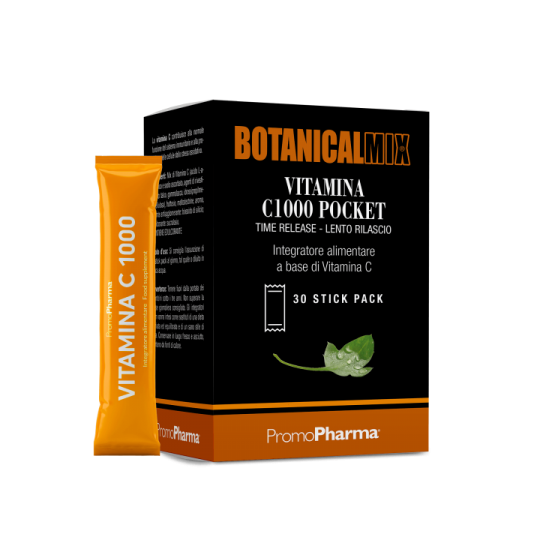 PromoPharma Vitamina C1000 Pocket 30 stick pack da 2 g